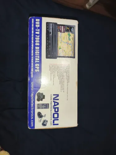DVD Player Automotivo Napoli 7968 GPS TV Digital Bluetooth NOVO NUNCA USADO