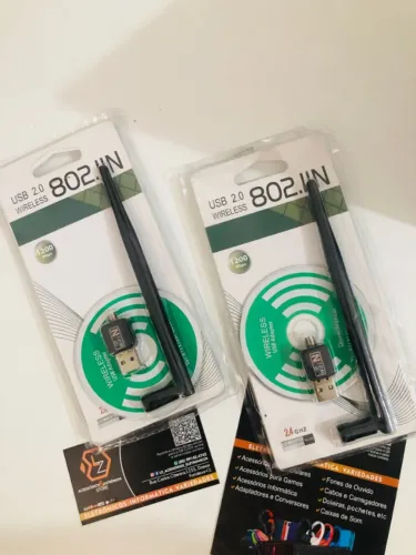Adaptador wifi para Computador/Notebook