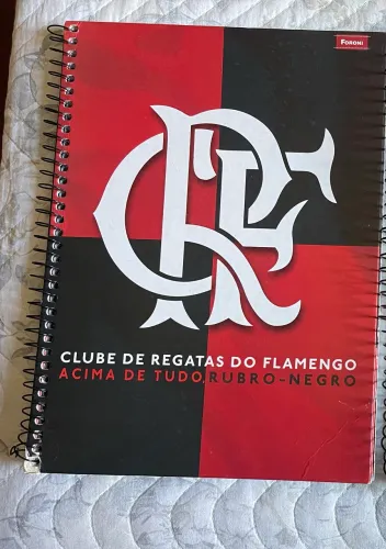 Cadernos Flamengo + brindes