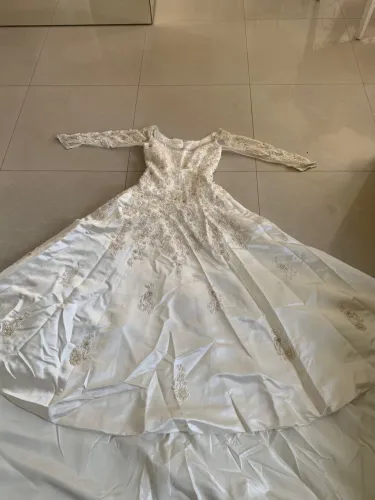 Vestido de noiva bordado
