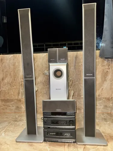 Som home theater completo Panasonic