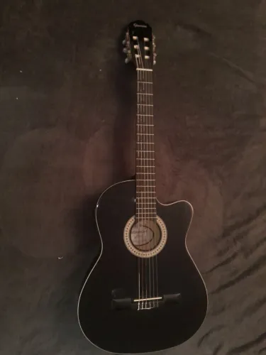 Violão Eletroacústico Nylon Cutaway Seminovo + Capotraste e Palheta