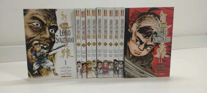 Coleção Completa Novo Lobo Solitário (Shin Lone Wolf) - Vol. 1 ao 11