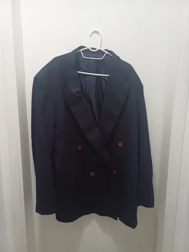 Blazer Masculino Azul Escuro de Perolin Braspérola (Tam. 56)
