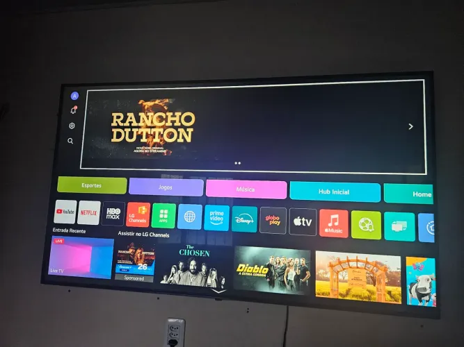 Smart TV LG NanoCell 65NANO77SRA de 65 polegadas