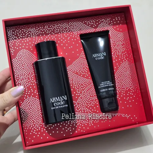 Kit Armani Code Eau de Toilette 125 ml + Gel Douche 75 ml - Giorgio Armani 