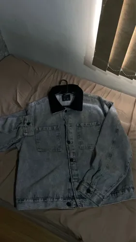 Jaqueta jeans Forrada