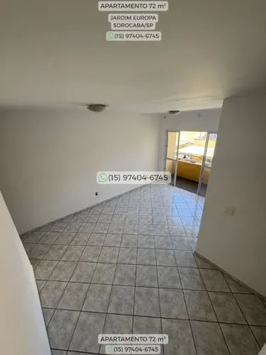 Apartamento 72m Jardim Europa / 2 Dormitórios / Suíte / Direto com proprietário (R$1.600)
