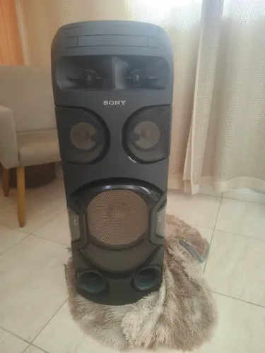 Mini System Torre Sony Mhc V72d Bluetooth Dvd