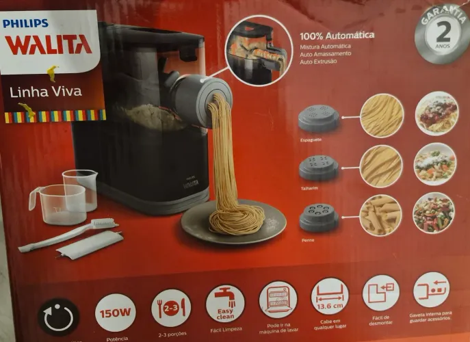 Maquina fazer macarrão automática nova