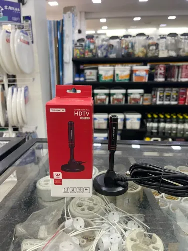 Antena Digital HDTV Tomate MTA-3011 - 3m - Nova