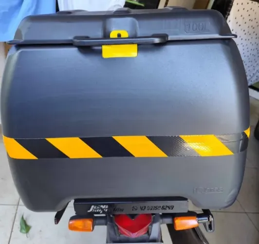 Baú IcBras 100L + suporte cb300r 2009 a 2015