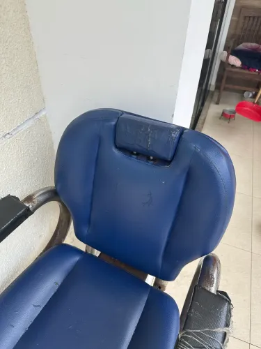 Cadeira de barbeiro reclinável