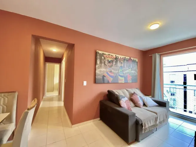 ALUGO APARTAMENTO MOBILIADO ED. FIT COQUEIRO 1 2/4 SENDO 1 SUÍTE - COQUEIRO
