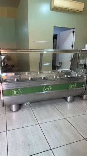 Balcão Buffet quente e frio self service - Marmitex - Restaurante