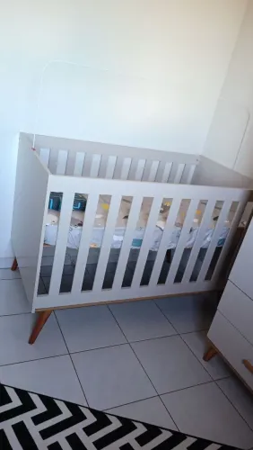 Kit berço guarda roupa e cômoda