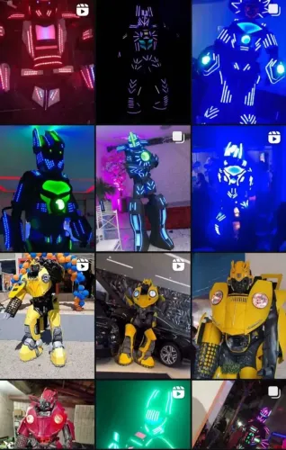 Robô gigante para todos os eventos