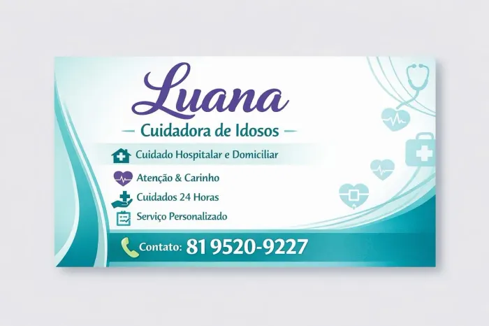 Cuidadora de idosos 