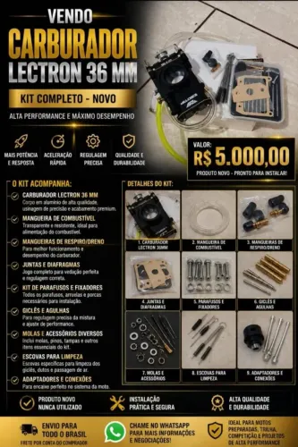 Carburador lectron 36mm