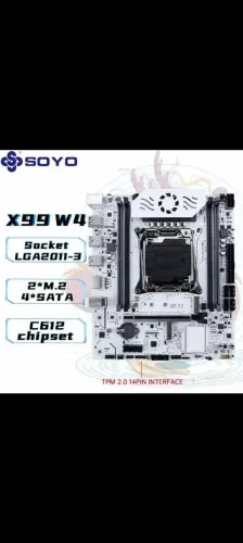Kit Placa Gamer X99 c/ processador e memória DDR4 16GB