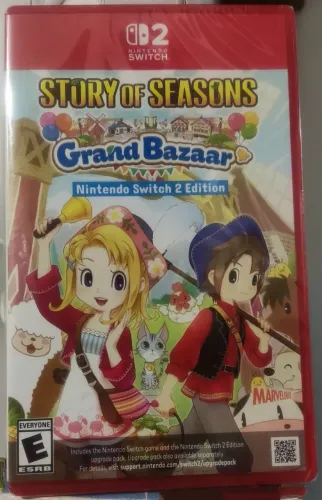 [Lacrado] Jogo Game Story of Seasons Grand Bazaar Nintendo Switch 2 Edition