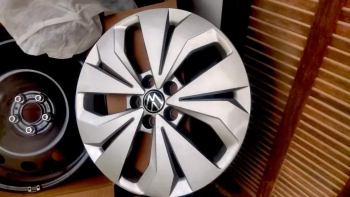 Calota com roda Volkswagen