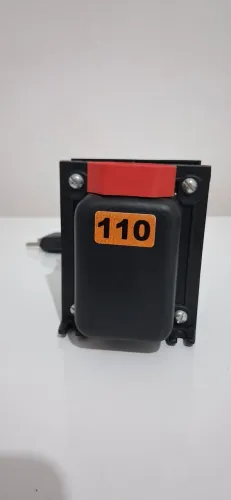 Transformador 220 volts para 110 volts, potência 220 watts