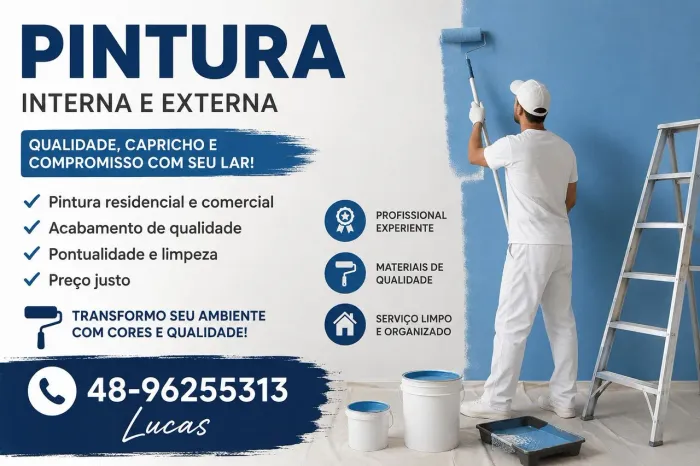 Trabalho com pintura em geral 
