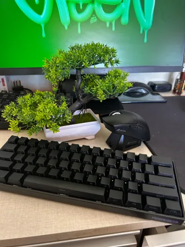 Kit mouse Attack Shark x11 e teclado Fun60he