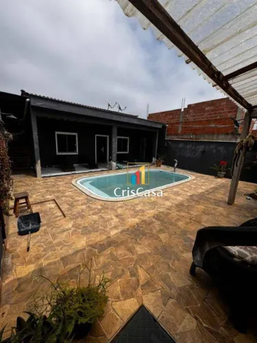 Casa com 2 dormitórios para alugar, 80 m² por R$ 1.500,00/ano - Colinas Do Peró - Cabo Fri