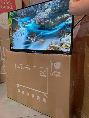 Smart Tv 24 Weyon HD Led Android com Wi-Fi ideal para caminhão 