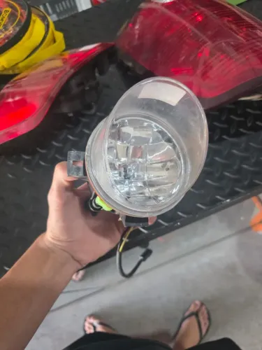 Farol Redondo de Neblina Alta Iluminação Segurança Uso Profissional