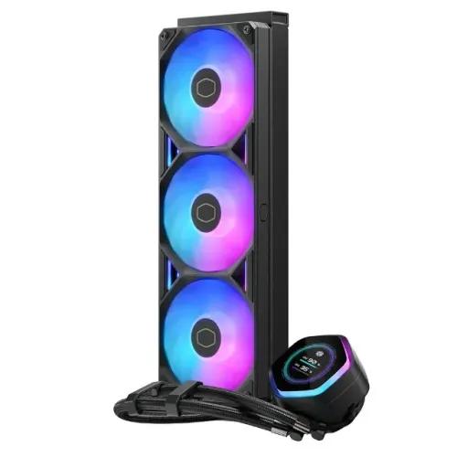 Water Cooler Masterliquid Atmos Ii Lcd 240 Argb Preto | Mlx-D24M-A25Sz-L1