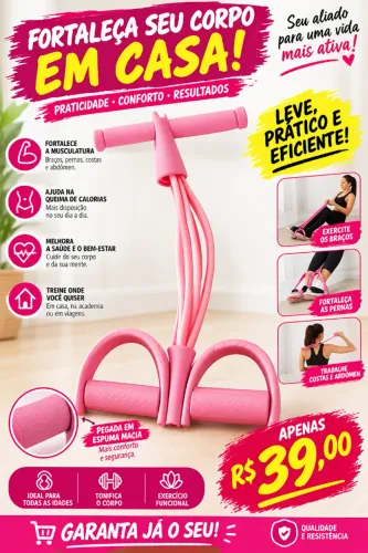 Elástico Extensor com Pedal