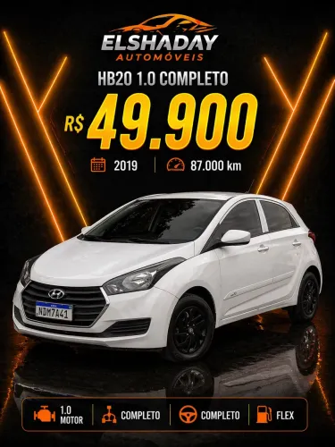 Hyundai HB20 Comf./c.plus/c.style 1.0 Flex 12V 2018