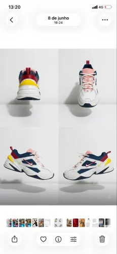 Tênis Nike M2K Tekno Original - Importado dos EUA (Tamanho 40)