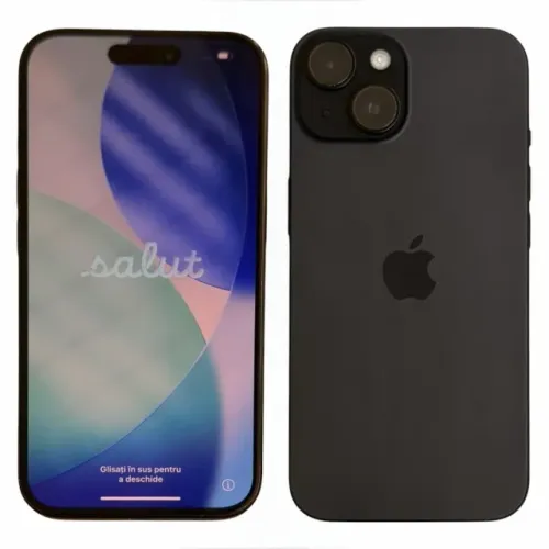 Kit Iphone 15 128gb Preto Desbloqueado + 2 Capinhas + Películas - Saúde da Bateria 90%