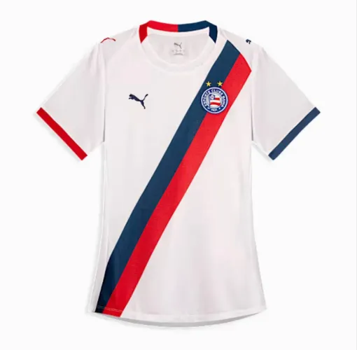Camisa Puma Bahia I 2027 Branca feminina