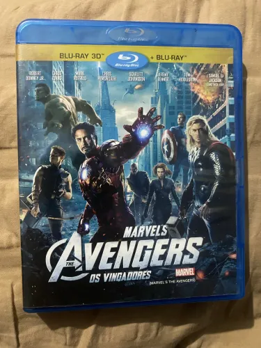Bluray Vingadores avengers 3D