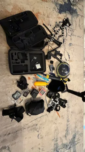 GoPro Hero 5 Black - Kit Completo com Acessórios