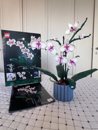 LEGO Botanical - Orquídea (10311) - Completa com caixa e manual