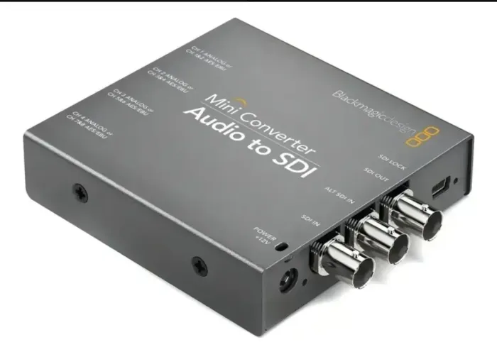Blackmagic Mini Converter Audio To Sdi