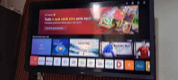 TV LG- com defeito na tela