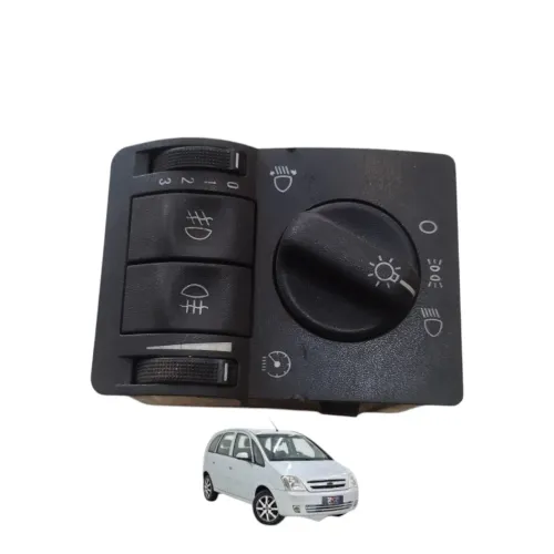 botão comando farol Meriva Zafira 2000 a 2012