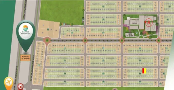 Lote a venda Solar de Diamantino