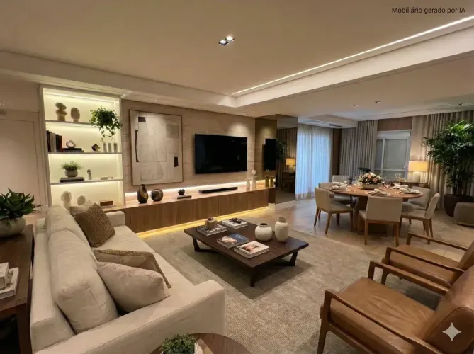 Apartamento para venda com 255 metros quadrados com 5 quartos