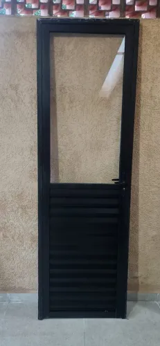 Portas de Sacada Completa (preta) 