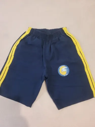 Uniformes colégio vivo -kit 4 bermudas tactel tamanho 8