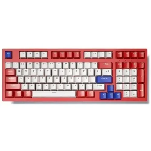 Teclado Mecanico Gamer Lehmox LEY-2092, Switch Blue, Vermelho, LEY2092BLUEVM