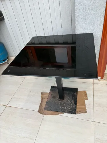 Mesa Tampo de vidro
